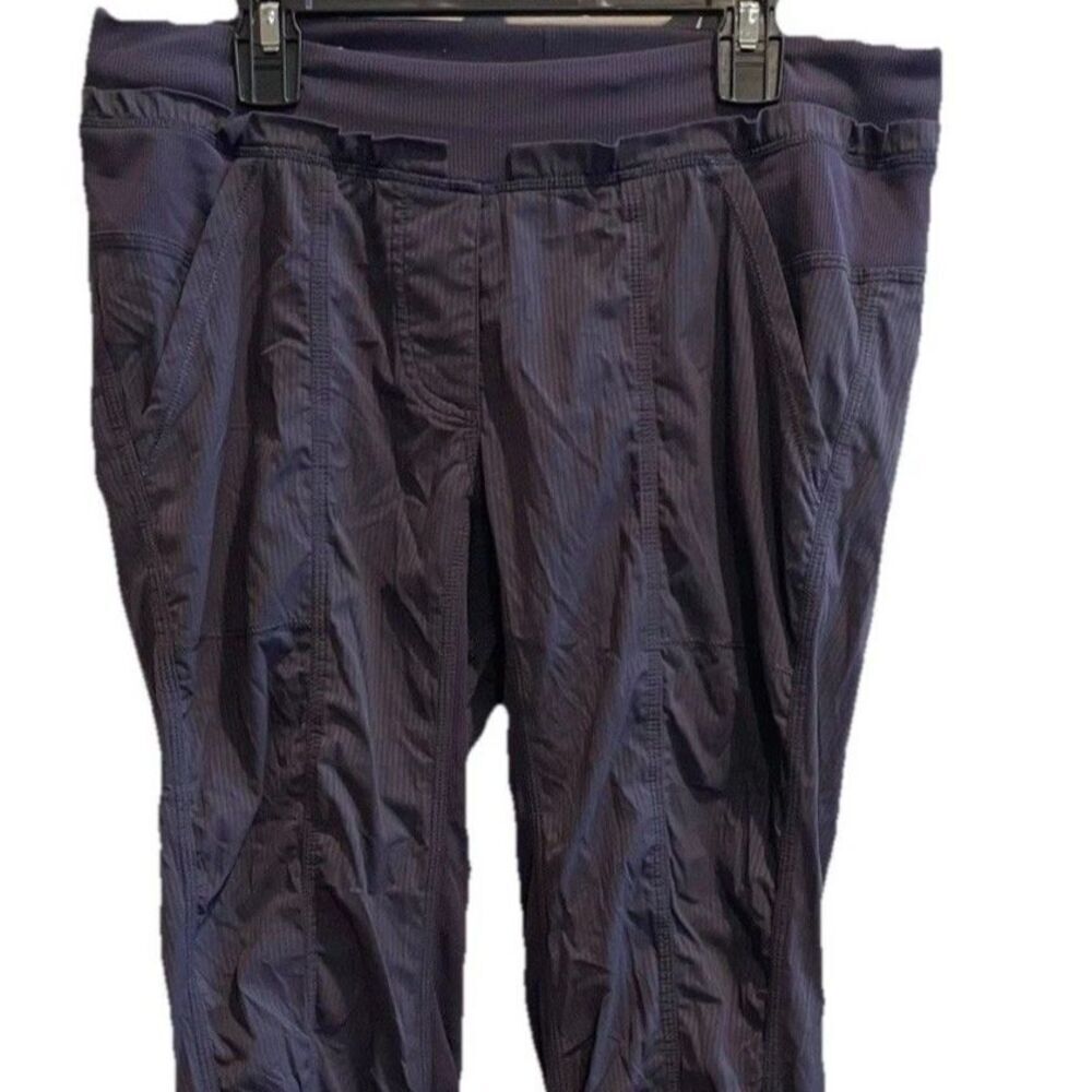 Lululemon Womens 6 Dance Studio? Pants Blue Purple Workout Athleisure Gym